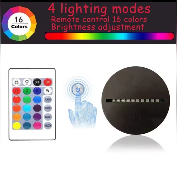 Hogwarts Super Cool Night Light with Remote - Picture 2 of 3